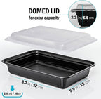 Igluu Meal Prep Containers Reusable (20 Pack) – Food Containers with Lids – Stackable, Microwave, Freezer & Dishwasher Safe – 28oz – 1 Compartment – BPA-Free