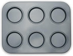 Fox Run Large Muffin Top Pan, 14 x 10.5 x 0.5 inches, Metallic
