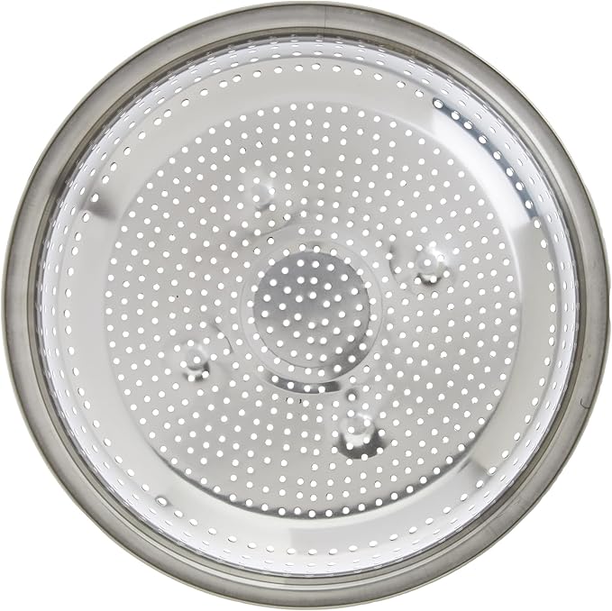 Winco Chinese Colander with 2.5 mm Holes, 11-Inch, Stainless Steel, Medium