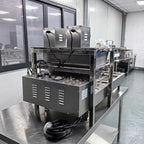 Kolice Commercial Heavy Duty Automatic 4 Rows Donuts Maker Machine/Doughnut Making Machine/Donut Maker- 500-1800 pcs/hour, 12 pcs of Molds, Timer and Temperature Control, Donut Dia. 2"-4.72"