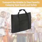 Yoyong Griddle Carry Bag - Fits Camp Chef SG30, SG14, FG20 & MSG20 - Waterproof Cast Iron Griddle Bag - 600D Heavy Duty - 21.5" L x 17" H