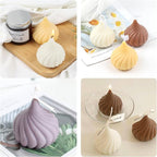 Russian Tale Mousse Cake Silicone Mold, 3D Onion Shaped Chocolate Baking Mold for Cupcake Candy Pastry Truffle Jelly Brownie Pudding Sandwich Cookie French Dessert Candle