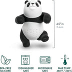 Genuine Fred BAMBREW Tea Infuser Cute Panda Design- For Loose Leaf Tea Flexible, Easy to Clean Silicone Fun Gift for Tea Lovers Clever Kitchen Gadget