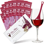 Clerona Wine Filters, the Wine Purifier, Sulfite and Histamines Remover - Naturally Eliminate Allergies & Sensitivities (Pack of 16)