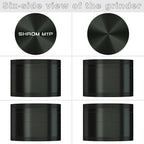 Grinder, Large 3.0” Aluminum Spice Grinder Metallic Black