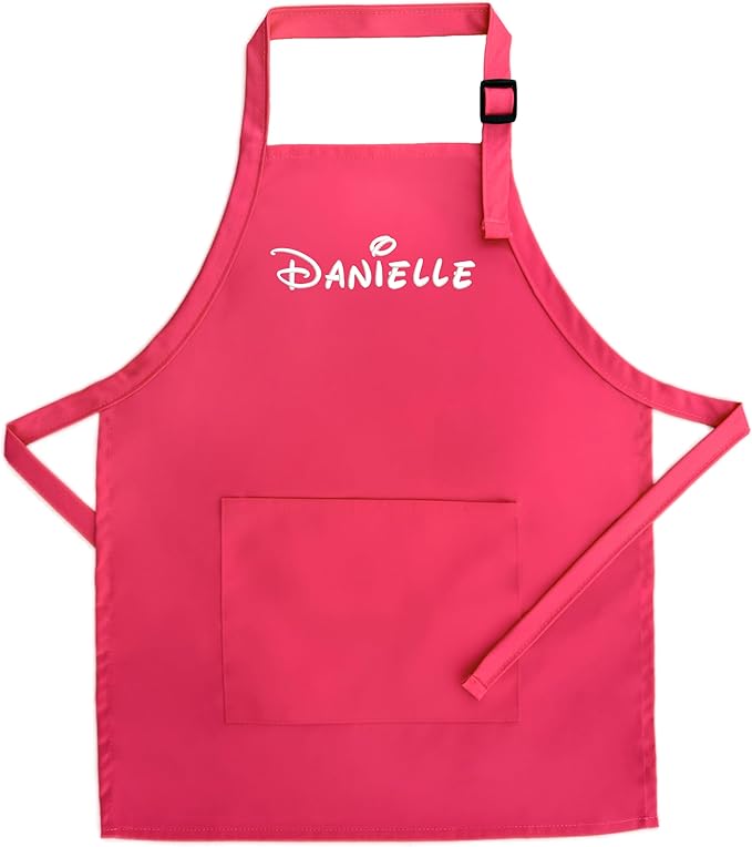 Personalized Kids Apron - Chef Apron for Kids - Add a Name to Personalized Aprons for Girls or Boys