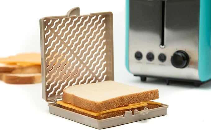Toaster Grilled Cheese - Made quickly, No messy frying pan ! Enjoy !