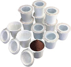 240 iFillCup Fillable K Cups - Ultrafine Filter for Sediment-Free Brew, Universal K Cup Brewer Compatibility, DeepBrew Filter Holds 50% More Coffee for Insanely Rich Brews (White)