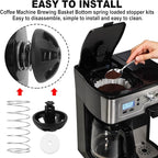 Coffee Brewing Basket Bottom spring loaded stopper kits for Hamilton Beach 990117900 990237500,Fits for Mr. Coffee Black and Decker majority coffee makers Brew Basket