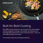 Circulon A1 Series with ScratchDefense Nonstick Induction Pots and Pans Cookware Set, Induction Cookware, Kitchen Essentials, 9-Piece, Graphite