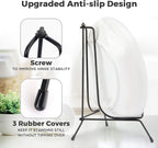 Mocoosy 4 Pack 8 Inch Improved Anti-Slip Plate Stands for Display, Plate Holder Display Stand, Picture Frame Holder Stand, Black Iron Easel Stands for Photo, Decorative Plate, Tablets and Table Art