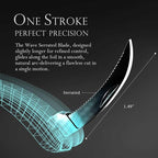 LUSCIOUZ Zero Resistance THE HELIX Elite Corkscrew Silent Wine Bottle Opener Waiters Corkscrew Wine Key (6-Coil Long Corkscrew)