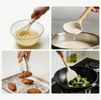 Silicone Cooking Utensil Set,12 PCS Cooking Kitchen Utensils Set, Nonstick Kitchen Utensils 446°F Heat-Resistant Cookware Kitchen Tools of Spoon,Brush,Whisk,Spatula,Turner Tongs (Khaki)