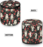 Halloween Pressure Cooker Insulation Bag Insulated Carrier Electric Pressure Cooker Storage Bag Keep Your Cooker Dust Free, Ghost Rose