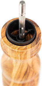 Peugeot - Paris Manual Pepper Mill - Adjustable Grinder - Olive Wood, Natural