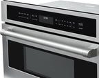 KoolMore 30 in. Built-in Microwave with Convection Oven and Air Fryer, 1000W Power with 10 Levels, UL Listed and 1.6 cu. ft. Capacity in Stainless-Steel (KM-CWO30-SS)