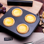 Muffin Pan 6 Cup Cupcake Baking Pan No Stick Carbon Steel Easy Clean