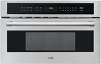 KoolMore 30 in. Built-in Microwave with Convection Oven and Air Fryer, 1000W Power with 10 Levels, UL Listed and 1.6 cu. ft. Capacity in Stainless-Steel (KM-CWO30-SS)