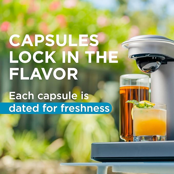 Bartesian 24-Pack Tropical Margarita Mixer Capsules for Cocktail Machine – Home Bar Mixology Cocktails Mix Pod Capsule Set To Use With the Bartesian Cocktail Drink Maker Machine