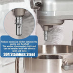 Replacement Parts for Kitchenaid,Hub Attachment Cap & Fixing Attachment Thumb Knob Screw,Stainless Steel Springs, And Washers