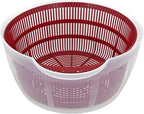Westmark Germany Vegetable and Salad Spinner with Pouring Spout (Red/Clear)