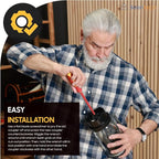 Seentech Blender Coupler Replacement Kit – Includes 2 Rubber Drive Sockets & Metal Wrench – Compatible with 9704230 Models for Blade Maintenance and Repair