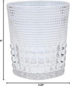 Fortessa Malcolm Double Old Fashioned Cocktail Glass 6 Pack, 11.5-Ounce, Clear