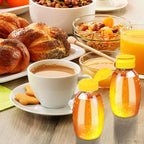 Honey Bottle, 24 Pcs 8 Oz Plastic Honey Squeeze Bottles Honey Bottles Small Honey Jars, Honey Container For Sauces Syrup Storing And Dispensing