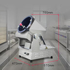 Commercial Automatic Cooker with water spray,Automatic 360° Stir Fry Cooker,Automatic Cooking Machine,Drum Type Stir Frying Machine,Auto Cooking Wok Fried Machine (Propane, Countertop)
