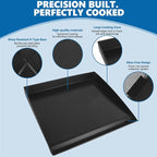 Portable Top Griddle for Royal Gourmet GD4002T, Cast Iron Griddle Plate, Royal Gourmet accessories, Outdoor BBQ Cooking Camping, Flat Top for Royal Gourmet 4-Burner Gas Grills