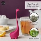 Cute Tea Infuser by OTOTO - Loose Leaf Tea Steeper, Tea Accessories, Tea Diffusers, Tea Infuser for Loose Leaf Tea, Tea Strainers, Cute Gifts, Tea Gift Set, Kitchen Gifts, Cooking Gadgets