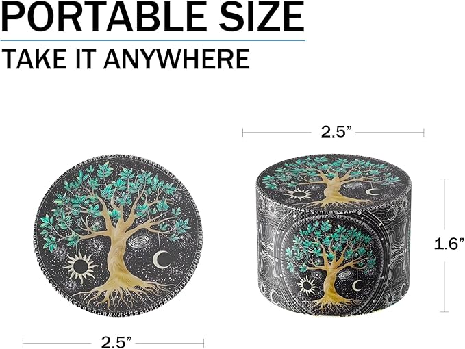 Spice Grinder, 2.5inch Boho Grinder