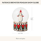 MACKENZIE-CHILDS Patience Brewster Penguin Snow Globe, Christmas Penguin Decor