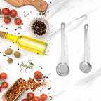 LEIFENY 2PCS 1 Tablespoon Coffee Scoop, Long Handle Measuring Spoon, One tbsp (15ml) Stainless Steel Scooper