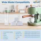 Keurig Filter Replacement Starter Kit for Keurig 2.0 Brewers K Select, K-Classic, K350 to K575, K-Cafe, Elite, K-Express, K-Duo PLUS with Side Reservoir Filter Holder and 12 Replacement Water Filters