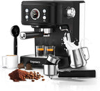 Empstorm Espresso Machine 20 Bar with Steam Milk Frother, Espresso maker Compatible for NS Original Capsules 2 IN 1 expresso maker, Professional Cappuccino Expresso Machine for Home and Office