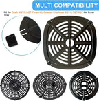Air Fryer Rubber Tabs for Dash 6QT 2.6QT Air Fryers, Upgraded Air Fryer Silicone Rubber Bumpers Pieces Stoppers Tips side Parts for 2QT 3.7QT 5QT PowerXL Gowise Chefman Air Fryer Tray