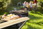 120 PCS Bamboo Marshmallow Roasting Sticks, SMores Skewers for Fire Pit, Extra Long 30 Inch Heavy Duty 5mm Thick Wooden SMores Sticks for Open Fire Pits Roaster Barbecue Hot Dog Camping Kebab Sausage