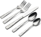 Oneida Tuscany 20-Piece Flatware Set, Service for 4, Silver