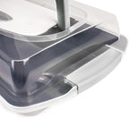BergHOFF 11Pc Perfect Slice Bakeware Set, Covered Rectangle Cake Pan, Cookie Sheets, Muffin Pan, Loaf Pan, Round, Square and Rectangle Cake Pans, Slicer, Silver & Silver