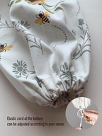 Hglian Kitchen Grocery Bag Holder,Bee Happy Plastic Bags Organizer Shopping Trash Bags Storage,Cute Bee Sunflower Farmhouse Home Décor