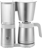ZWILLING Enfinigy Drip Coffee Maker with Thermo Carafe 10 Cup, Awarded the SCA Golden Cup Standard, Silver