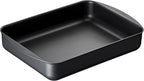 Scanpan Classic 5.25 QT (15.25 inch x 10.5 inch) Nonstick Roasting Pan – Compatible with Gas and Electric Stovetops, Metal Utensil Safe, Oven Safe to 500°F, Dishwasher Safe
