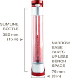 Twenty39 qarbo CLASSIC Sparkling Water Maker Machine - Soda Beverage Carbonator for Home, Seltzer & Carbonated Beverage Dispenser, Water Carbonation Fizz Maker (Metallic Red)