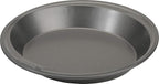GoodCook Everyday Pie Pan Scratch-Resistant Nonstick Heavy Duty Steel Construction with Wide Rim, 9-Inch, Gray