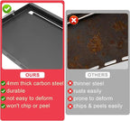 Full-Size Griddle Inserts for Nexgrill Home Depot Replacement Parts 5 Burner 720-0888S 720-0888A 720-0888N, Flat Top Griddle for Nexgrill 4 Burner 720-0830H 720-0830X 720-0830 Gas Grill, Carbon Steel