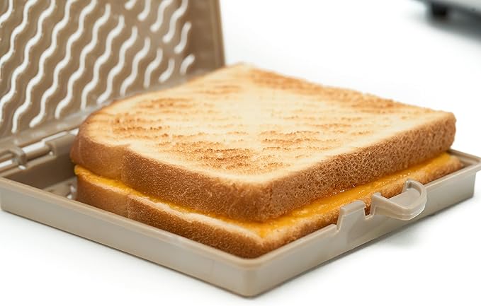 Toaster Grilled Cheese - Made quickly, No messy frying pan ! Enjoy !