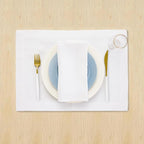 Solino Home White Linen Napkins Set of 6-100% Pure Linen Cloth Washable Dinner Napkins 20 x 20 Inch for Fall, Autumn, Halloween, Thanksgiving, Christmas, Holiday - Fete