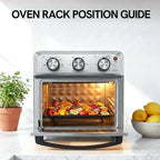 VAL CUCINA Air Fryer Enamel Baking Pan Replacement Parts Compatible with VCO12TM Air Fryer Toaster Oven (Enamel Baking Pan)