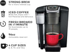 Keurig K-1550 Small Business Single Serve Coffee Maker, 96 oz Water Reservoir, Black
